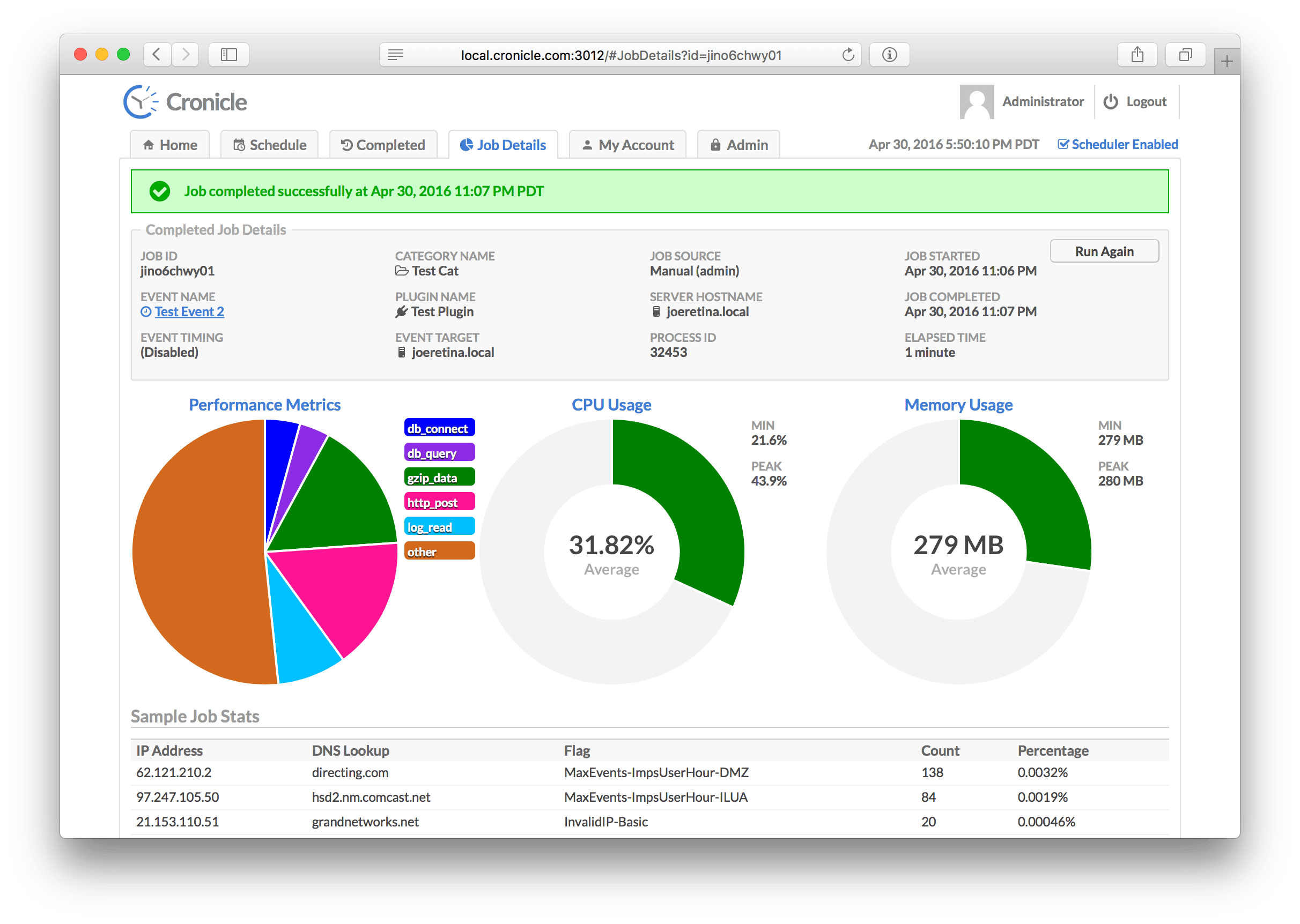 Setup Cron Job To Run Every 30 Minutes